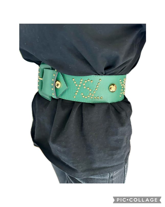 CEINTURE YSL VERTE