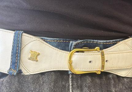 CEINTURE CÉLINE BLANCHE