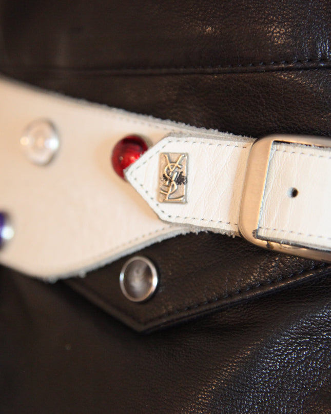 CEINTURE YSL PERLES