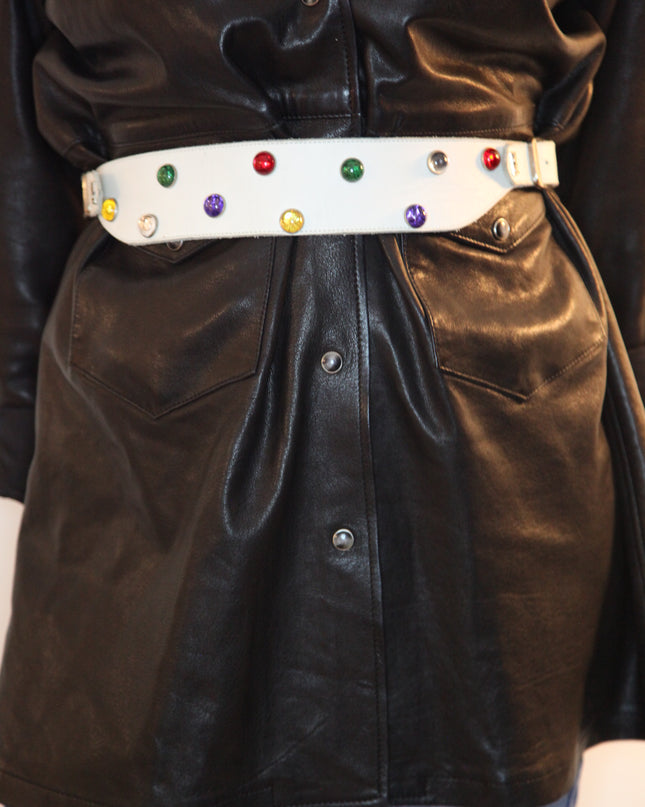 CEINTURE YSL PERLES