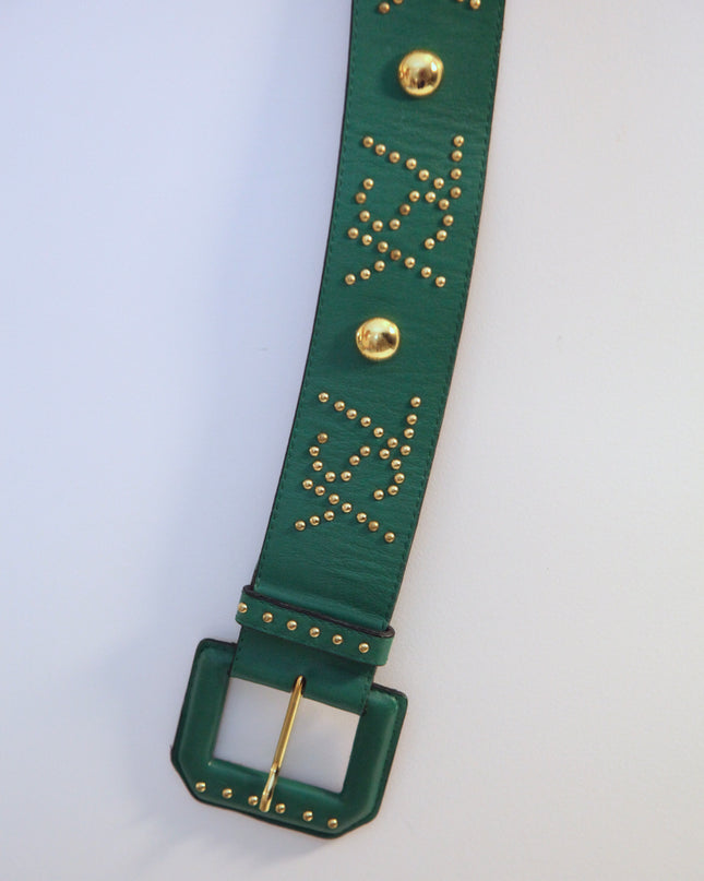 CEINTURE YSL VERTE