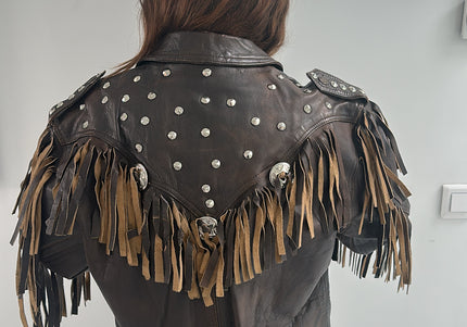 Blouson en cuir
