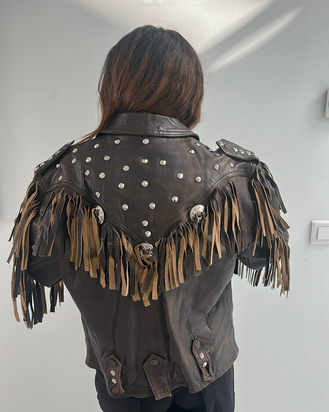 Blouson en cuir