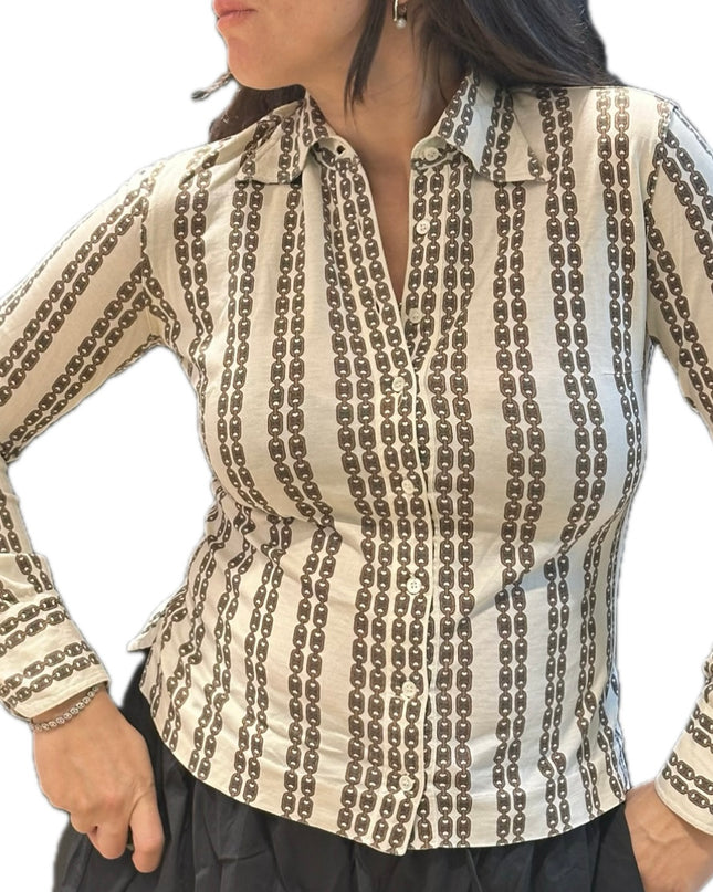 Chemise vintage Céline – Taille 36