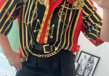 Chemise style Versace - 1