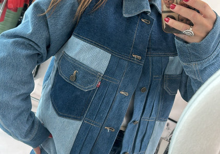 Veste en jean Levi's strauss & co bleu épaisse - 2