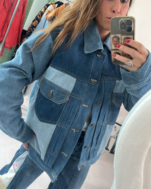 Veste en jean Levi's strauss & co bleu épaisse - 2