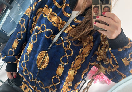 Veste bomber vintage reversible - 2