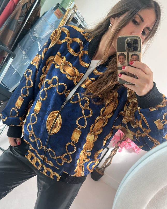 Veste bomber vintage reversible - 2