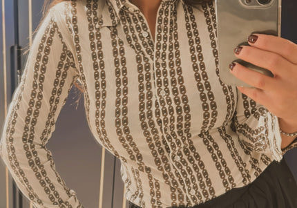 Chemise vintage Céline – Taille 36