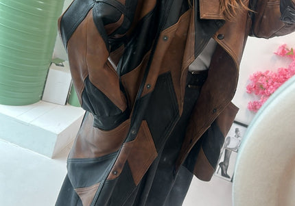 Veste en cuir 3/4 Yves saint Laurent - 3