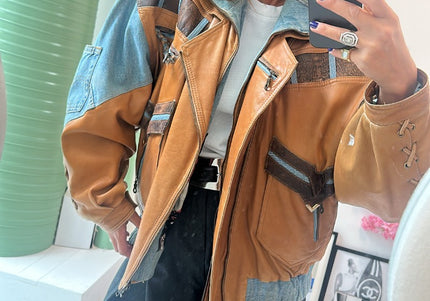 Blouson en cuir et jeans - 3