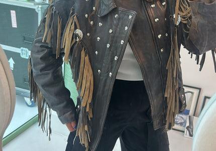 Blouson en cuir - 1