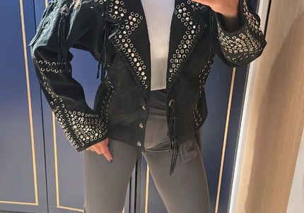Veste en daim vintage - 2