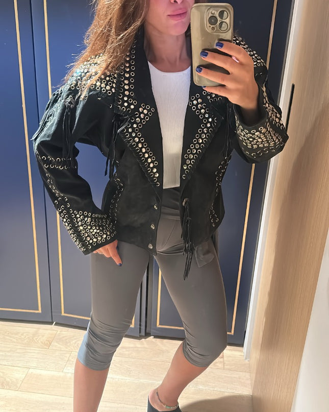 Veste en daim vintage - 2