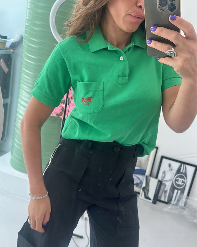 Polo Celine vintage 90s sulky logo- Taille M - 1