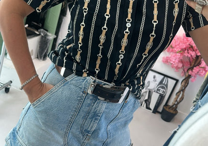 Chemise manches courtes Céline - 3