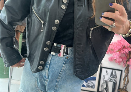 Blouson vintage boutons - 5