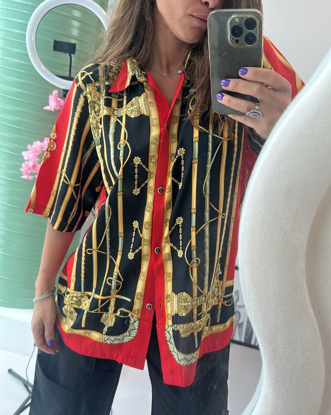 Chemise style Versace - 3