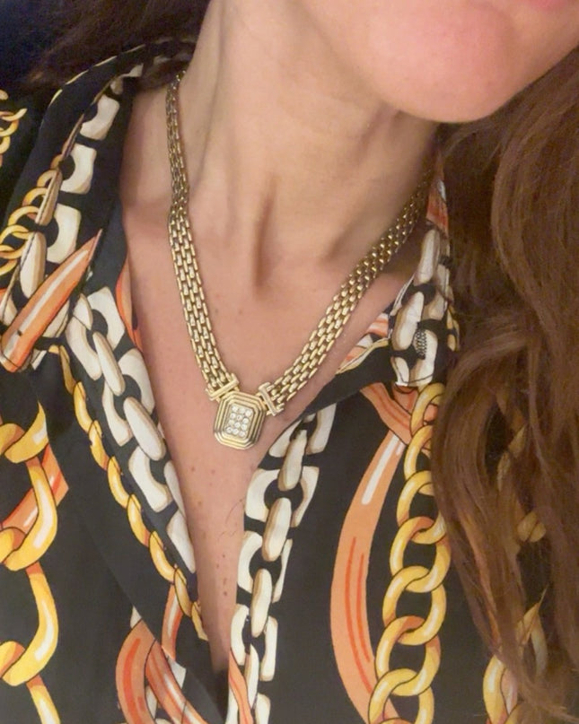 Collier vintage années 80 - 1