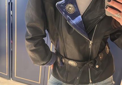 Veste en cuir vintage - 1