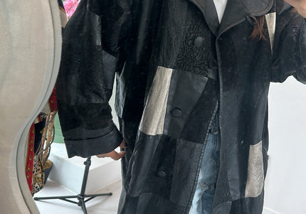 Manteau patchwork - 1