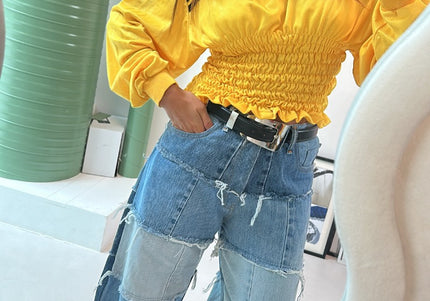 top adidas reworked jaune - 4