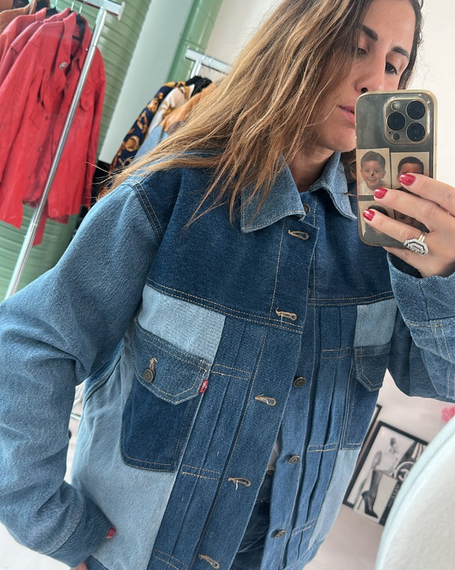 Veste en jean Levi's strauss & co bleu épaisse - 3