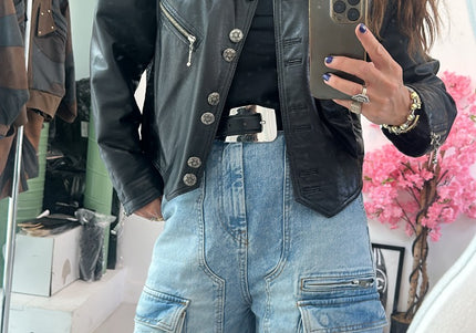 Blouson vintage boutons - 6