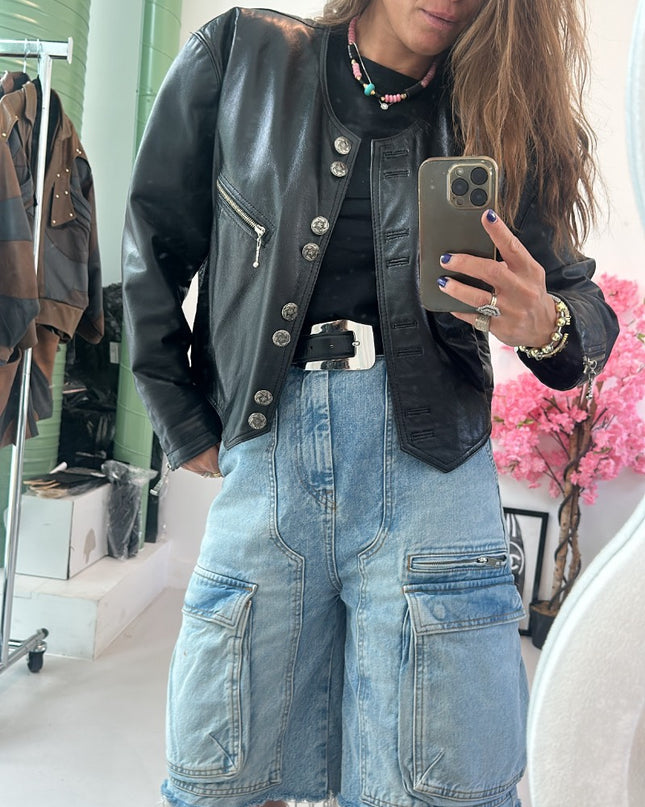 Blouson vintage boutons - 6