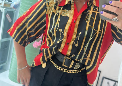 Chemise style Versace - 2