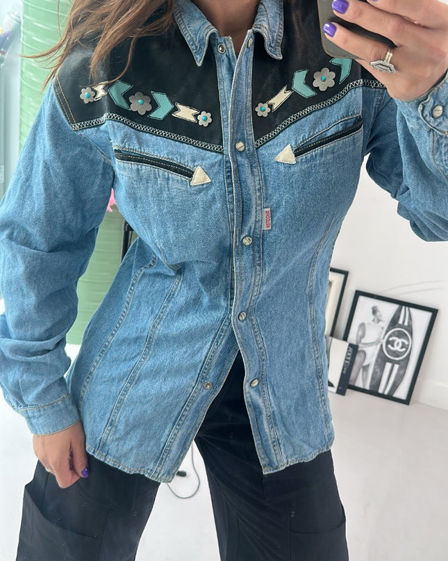 Chemise type Western. - 2