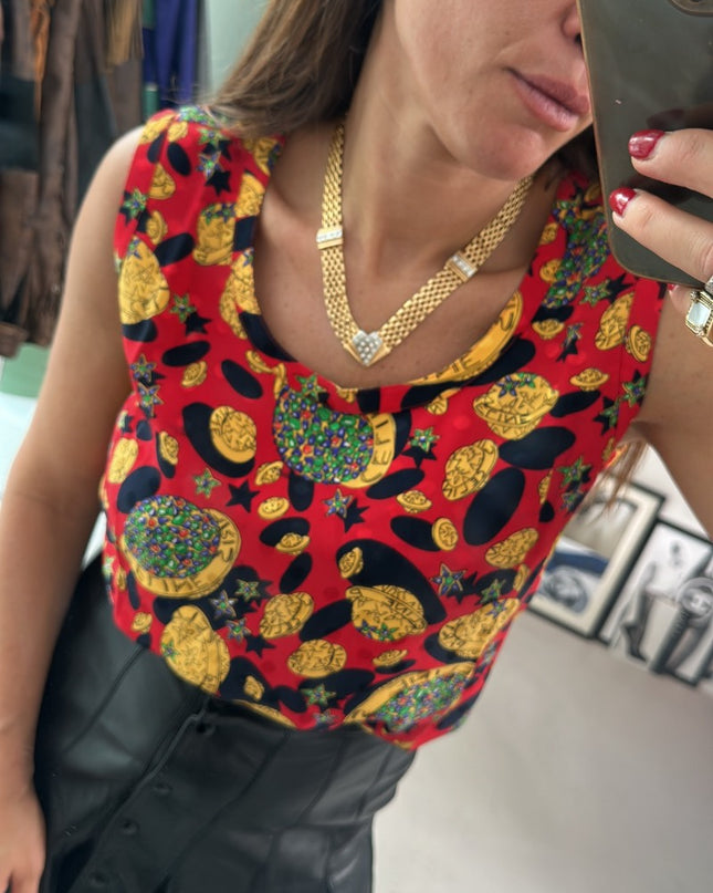 Collier vintage doré