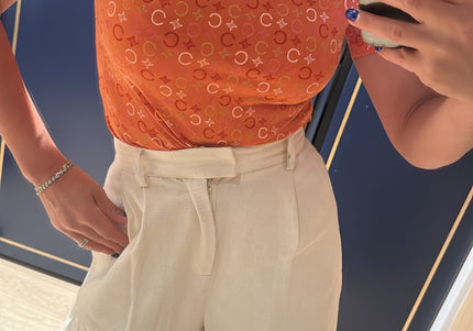 T-shirt Céline orange taille s - 2