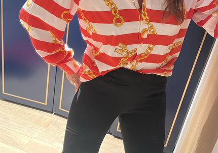 Chemise Céline vintage chaîne - 2