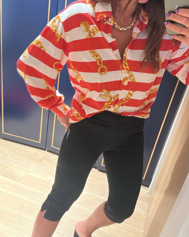 Chemise Céline vintage chaîne - 2
