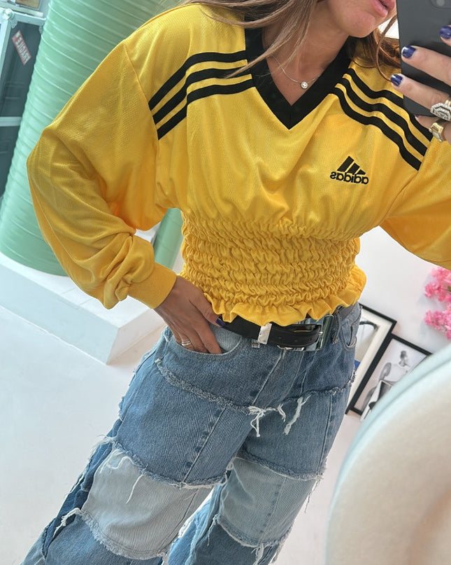 top adidas reworked jaune - 2
