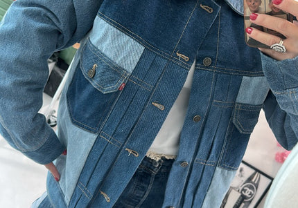 Veste en jean Levi's strauss & co bleu épaisse - 1