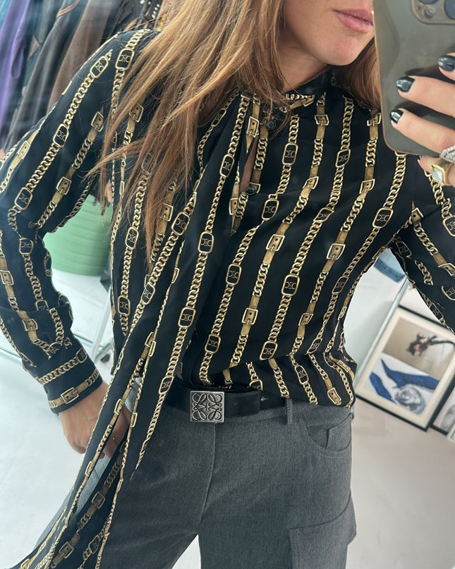 Chemise Céline vintage en soie