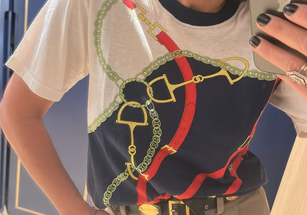 Haut vintage Céline Paris en coton - 1