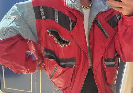 Lederjacke vintage - 2