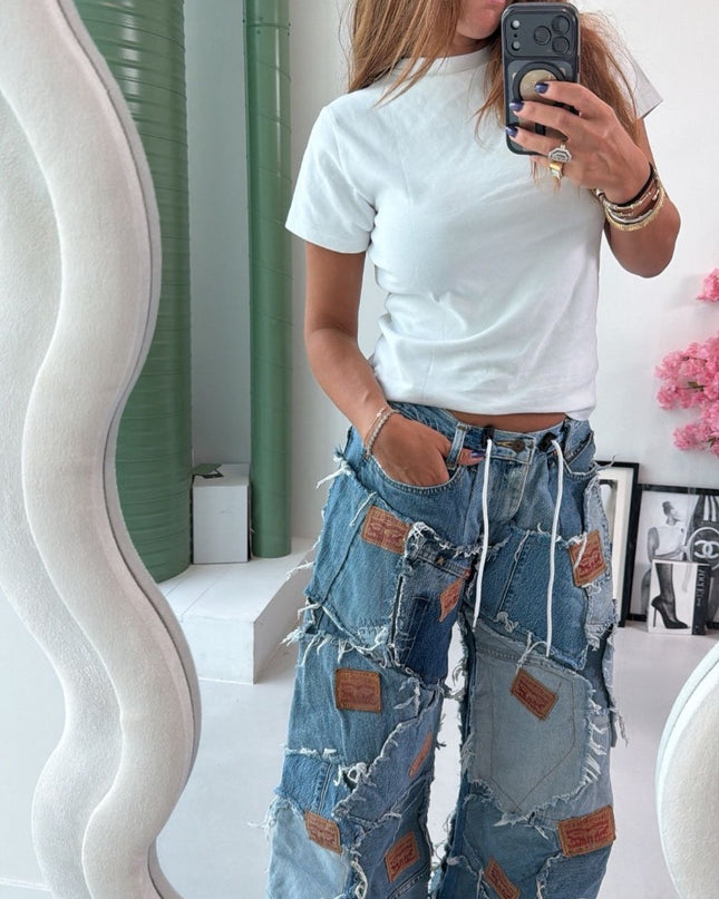 Jean lee vintage patchwork - 2
