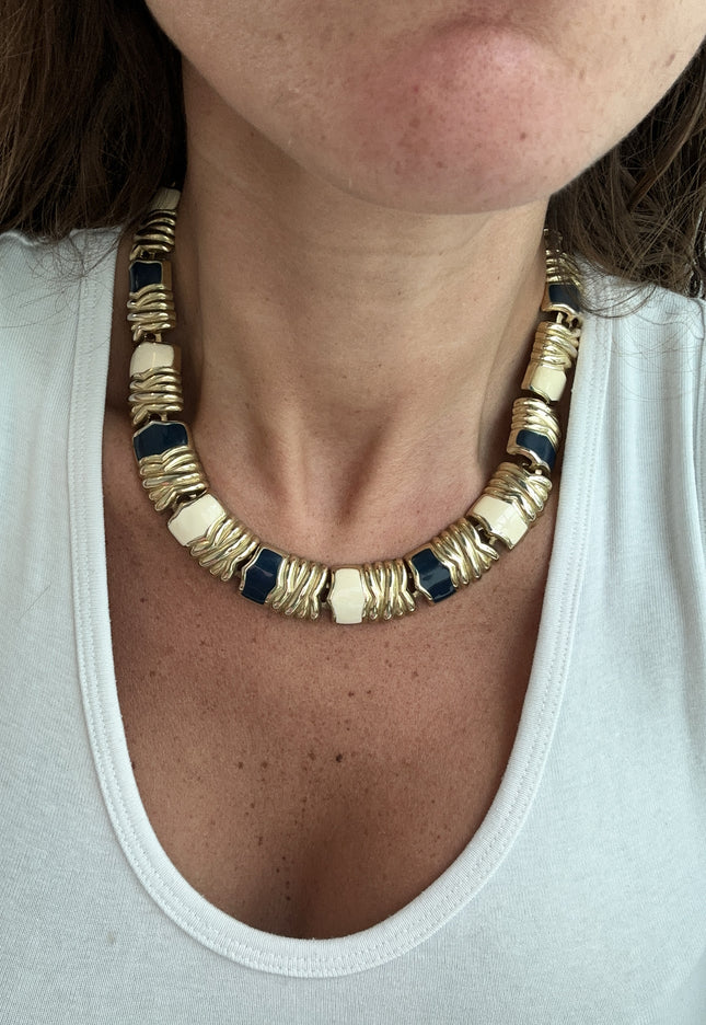 Collier vintage 80