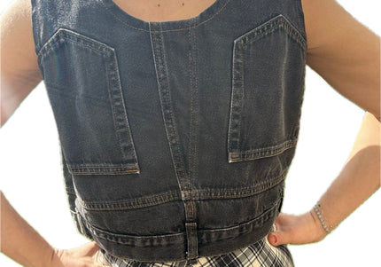TOP EN JEAN VINTAGE