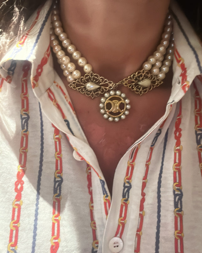 COLLIER BOUTON CÉLINE