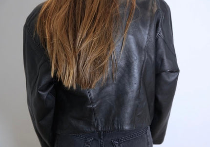 VESTE EN CUIR YSL