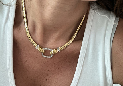 Collier choker vintage