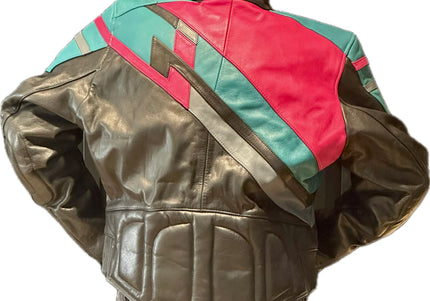 BLOUSON EN CUIR BIKER