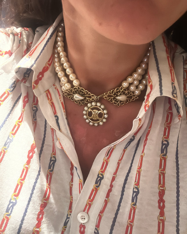 COLLIER BOUTON CÉLINE