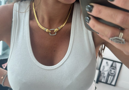 Collier choker vintage